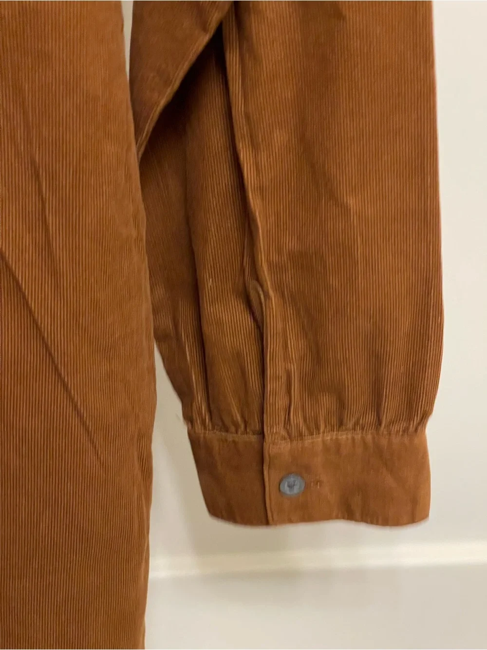 J. Crew Corduroy Button-Front Dress in Chestnut Brown Size 14